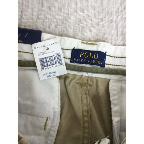 Polo Ralph Lauren Cargo Shorts Mens‎ Size 30 Tan Flap Pockets Flat Front Outdoor - Picture 5 of 7